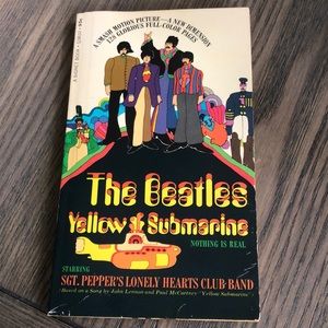 Beatles Yellow Submarine paperback 1968
